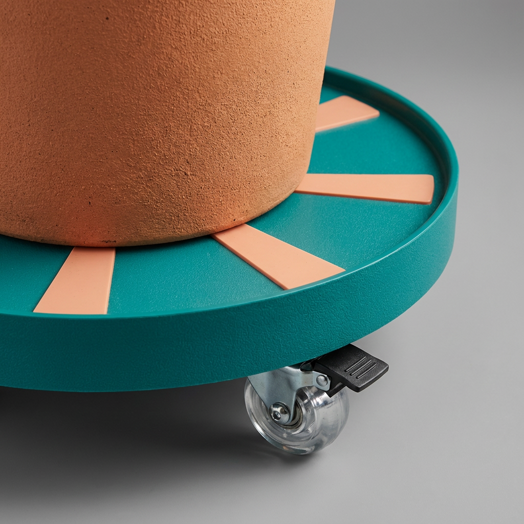 RollyGreens Plant Dolly: The Heavy‑Duty Rolling Plant Stand That Protects Your Floors and Moves Heavy Planters With Ease